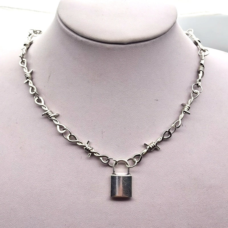 Wholesale Hip Hop Thorn Necklace for Men and Women
